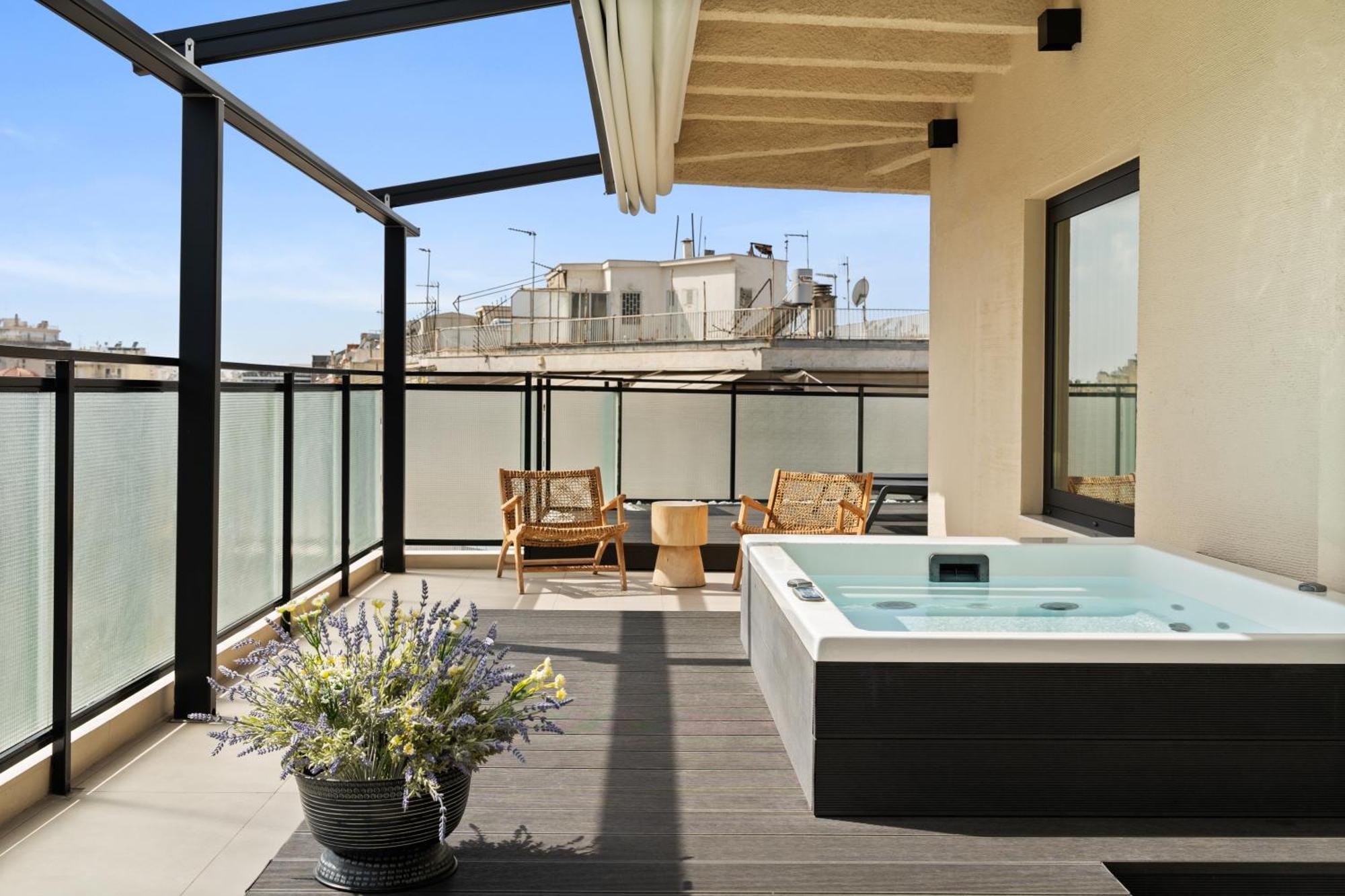 Acron 12 Penthouse Acropolis Appartamento